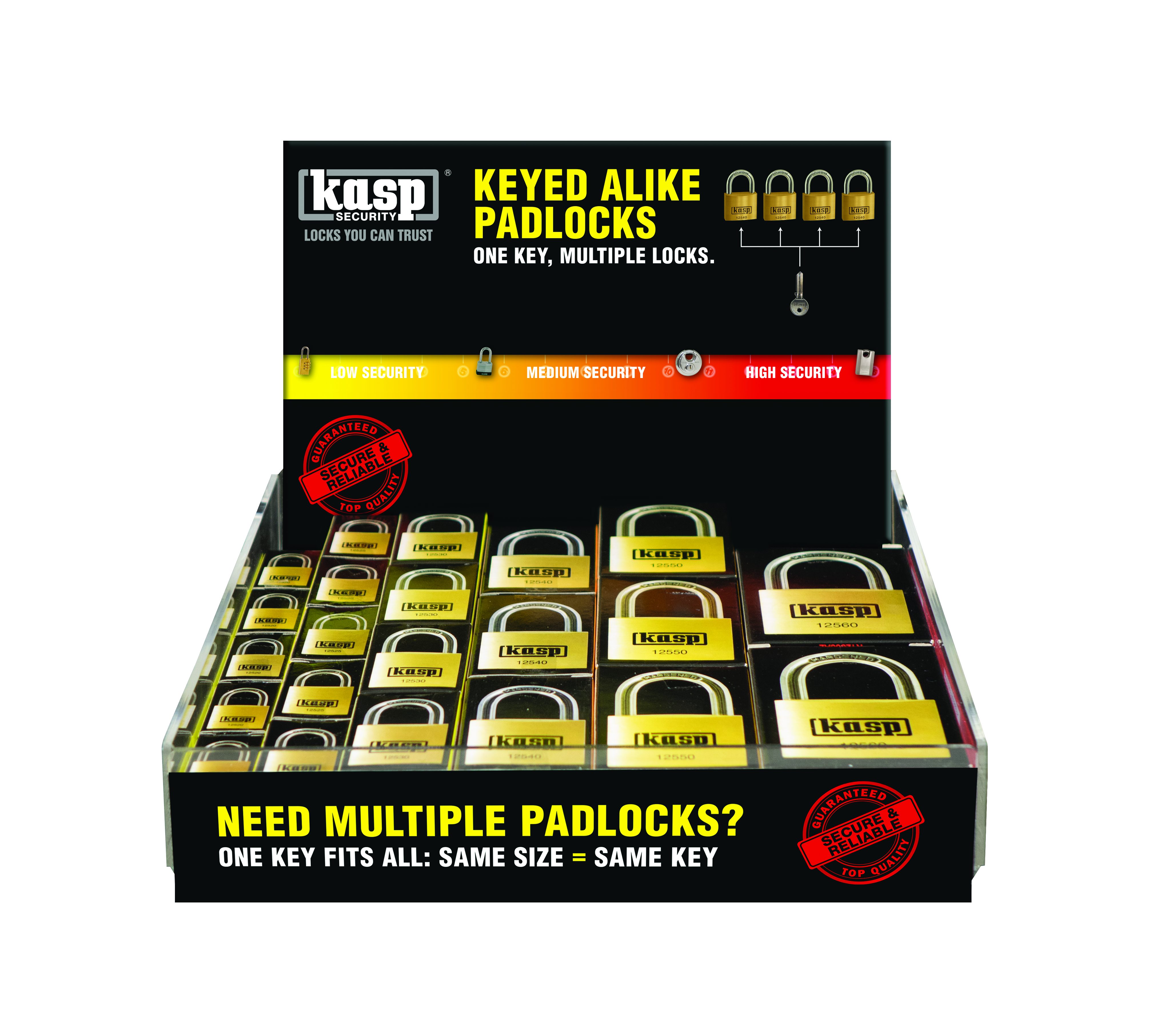 Unlock More Sales Potential with the New Kasp 125 Keyed Alike Counter